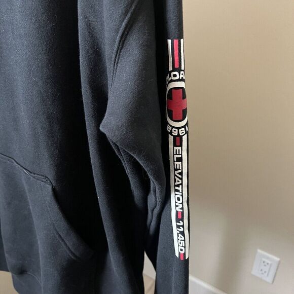 VAIL COLORADO Hoodie Sweatshirt Alpine Rescue Dog Men's XL - Picture 4 of 9